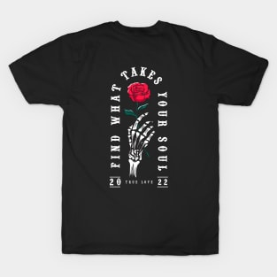 Roses and skull T-Shirt